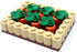 General Jim's Bright Colorful Vegetable Garden Plot Building Block Toy Playset, 165 Pc Modular Set for Teens and Adults