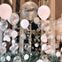KALOR Clear Balloons, 100 Pcs 5 Inch Mini Matte Latex Balloons for Birthday Decoration, Wedding Party