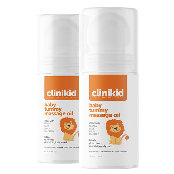 Clinikid Calming Baby Massage Oil, Soothing and Calming Baby Lotion, Helps Relaxation for