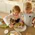 Lehoo Castle 6 Piece Kids Silverware Set, Stainless Steel Toddler Spoons, Forks, and Knife, Dinosaur World