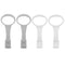 Dranvosk 4Pcs Baby Pull Up Rings for Playpen & Crib, Portable Infant Walking