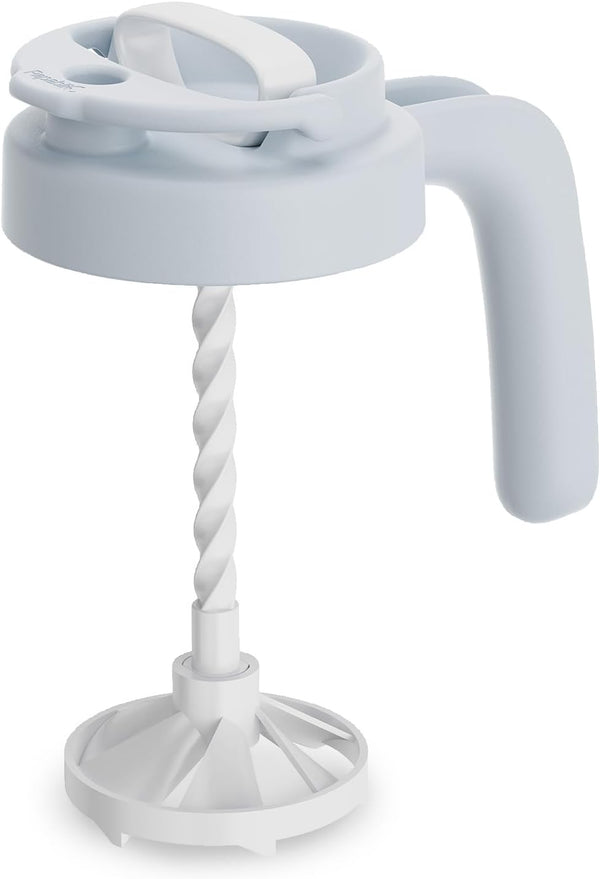 Papablic 32oz Formula Mixing Pitcher Lid, Breastmilk Pitcher Mixing Handle & Flip