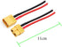 5 Pairs XT60 Pigtail,XT60 Male and Female Plug,XT60 Connector Adapter with 10cm 14AWG Silicone Wire for RC Lipo Battery FPV Racing Drone…