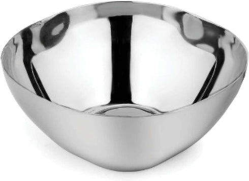 Ahimsa Stainless Steel Bowls for Kids, 12 Ounce Salad Bowls, Pediatrician Designed, Dishwasher Safe