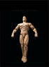 1/12 Figure,6inch Scale Male Action Male Flexible Muscular Strong Miniature Figure Body Doll Collectible