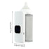 Generic 14.5x8.8cm, Portable Bottle Warmer, with Convenient Wireless Heating, Rechargeable Cordless Milk Warmer, Travel
