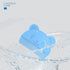 HUAYINGMEI Comb3pcs Baby Bath Brush, Baby Cradle Cap Brush, Silicone Massage Brush, Baby Comb, Children's (Blue)