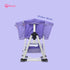 2 18 inches (DP601PURPLE) Anivia Doll Bed Furniture Function Toy, Doll Bed and Doll Swings Together for Baby Dolls