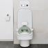 Kindsgut Whale Potty Training Seat for Toddlers Kids Toilet Seat with Backrest, Non-Slip, Fits Round & Oval Toilet
