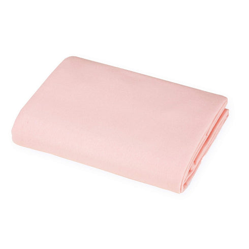 American Baby Company 100% Natural Cotton Fitted Pack and Play Sheet - 39" x 27", Blush for Boys & Girls