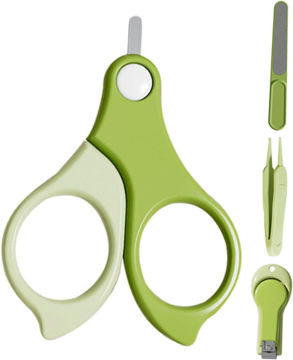 Nail Clipper Set with Nail Trimmer and Filer for Newborns and Infants