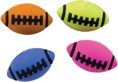 Raymond Geddes Football Erasers, Pack of 48