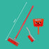 Casdon Henry Brush Set Child-Friendly Cleaning Toy Set for Ages 3+ Fun Educational Includes Broom Brush Dustpan