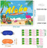 Ticiaga 36pcs Aloha Hawaii Party Stickers, Pin The Hair and Wing On Pineapple and Flamingo Poster Game