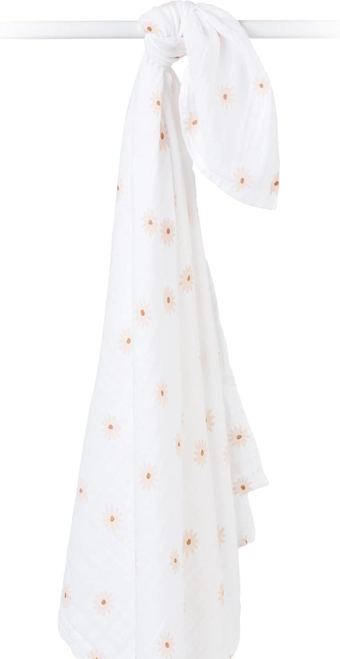 100% 40in 40in| Lulujo Baby Swaddle Blanket Unisex Softest Cotton Muslin Swaddle Blanket Neutral Receiving Blanket