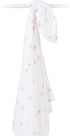 100% 40in 40in| Lulujo Baby Swaddle Blanket Unisex Softest Cotton Muslin Swaddle Blanket Neutral Receiving Blanket