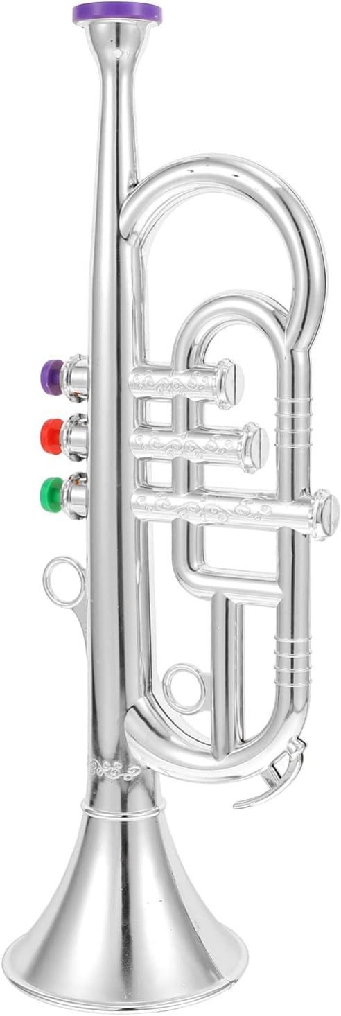 Trumpet Musical Wind Model - Trumpet Horn Toy for Performance Prop and Early Education