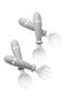 BabyBjoern Baby Spoon and Fork Set, 4 pcs, Gray