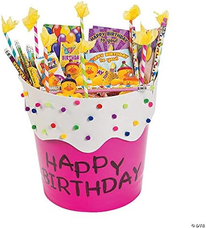Fun Express Happy Birthday Pencils, Set of 24, Birthday Party Supplies