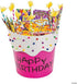 Fun Express Happy Birthday Pencils, Set of 24, Birthday Party Supplies