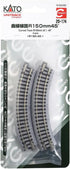 Kato (4-Piece), 150mm/(6") Radius/45-Degree USA Model Train Products UNITRACK Compact Tracks