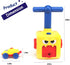 3+ LiKee Balloon Powered Cars Balloon Racers with Manual Balloon Pump for Kids Boys Girls and Classroom (Yellow