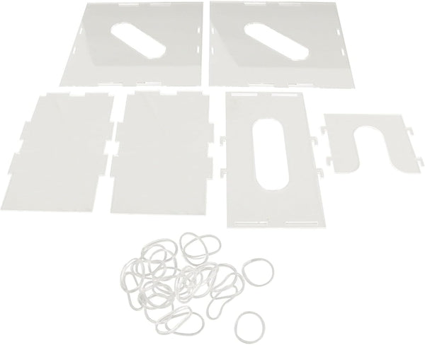 NOENNULL Milk Bag Storage Containers, Breast Milk Storage Containers, Acrylic, Transparent, Removable Breast