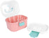 VICASKY Bottle Drying Rack with Removable Drip Tray Capacity Storage Box for