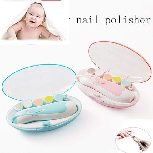 ZHOUMIN Trimmer, Trimmer Baby Nail Baby Nail Scissors Baby Nail File Baby Nail Electric Nail Polisher for Newborn