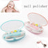 ZHOUMIN Trimmer, Trimmer Baby Nail Baby Nail Scissors Baby Nail File Baby Nail Electric Nail Polisher for Newborn