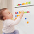 RAEQKS Magnetic Letters Numbers Alphabet ABC Colorful 123 Refrigerator Magnets for Preschool Learning Toy Set