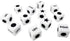 Ahoper 12 16mm Right Left Center Dice Only Dices Prime Dice Game six sided Standard Size, Easy to Grip