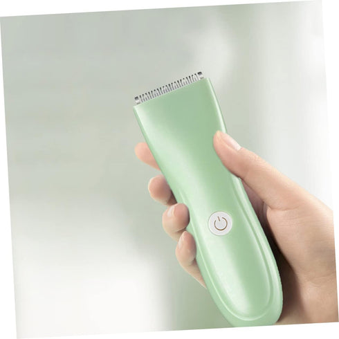 Trimmer TOYANDONA Hair for Newborns Rechargeable Hair Cutter and Blades Smooth for Comfortable Haircuts for Light Green
