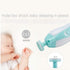 Joint Gou Trimmer Baby Nail File Electric, Baby Nail and Nail Clippers with Light Safe for Newborn Toddler Infant Kids