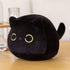 Mini Cat Stuffed Animal, Cute Plush Doll Toy Gift for Girls Boys, 3 Pieces (3 Black Cats)