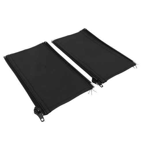 Universal Stroller Handle Sleeve Cover with Zipper, Cleanable Replacement Grip Bar Handlebar, Black