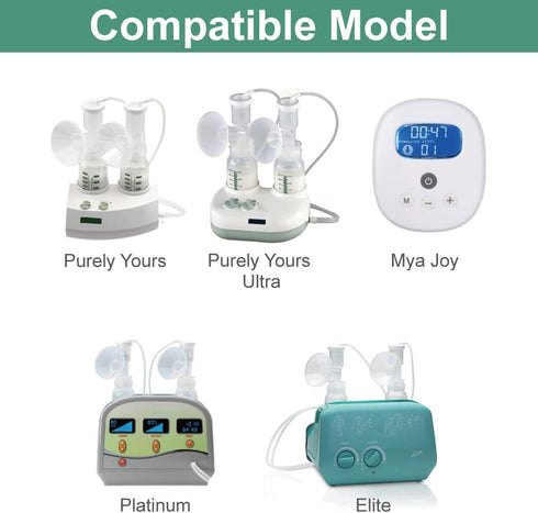 Maymom Duckbills Compatible with Ameda MYA Joy and Purely Yours Pumps - Retail Packaging