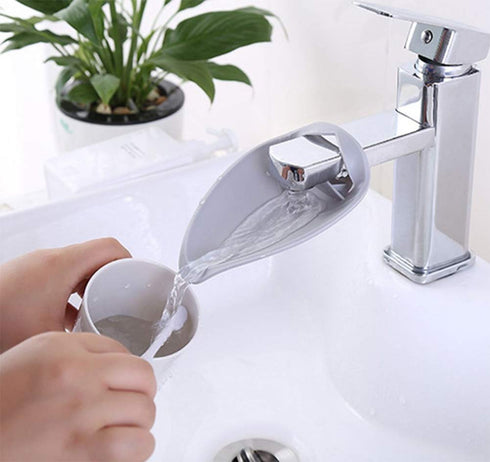 AKOAK 2 Pcs Child Safety Faucet Expander for Toddlers, Bathroom Sink Hand Washing Assistant