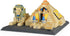 643Pcs Great Pyramid of Giza & Sphinx Egypt Building Blocks Toys Puzzle Set for Kids Adults