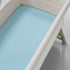American Baby Company 2 Pack 100% Natural Cotton Fitted Cradle/Bassinet Sheets 36" x 18" - Blue