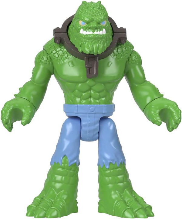 Replacement Part for Fisher-Price Imaginext DC Super-Friends Batsub Playset, Killer Crocodile Figure, Green with Blue
