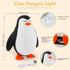 3 Dimmable Tcamp Cute Penguin Night Light for Kids, Level Nursery Nightlight Lamp, Cute Silicone Squishy Lighted