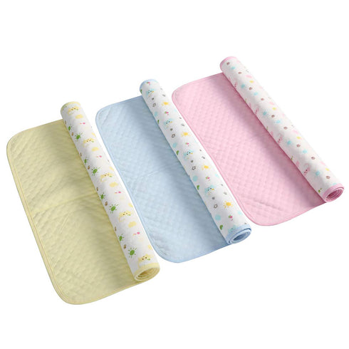 Pack 3 (27.5 41.3 Inch)) MBJERRY Waterproof Changing Pads Portable - Breathable Leak Proof Mattress Pad Protector Baby