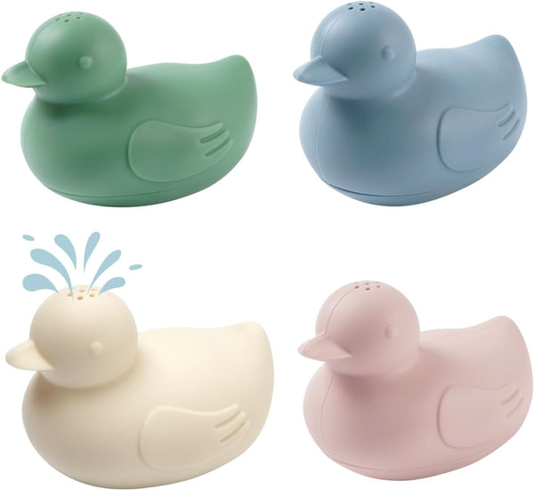 haakaa Dinky Splash Duck Silicone Baby Bath Toy, Detachable & Mold Free