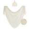 Kloovete Large Jersey Knitted Swaddle Blanket for Baby, Soft Stretchy Receiving Blanket for