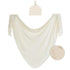 Kloovete Large Jersey Knitted Swaddle Blanket for Baby, Soft Stretchy Receiving Blanket for