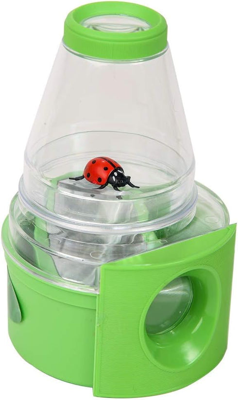 Insect Lore Bug Viewer and Case - Creature Peeper with 3x Magnified Views from Above and Below