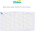 2 Pack, 36" 18" Cradle Bassinet Mattress Pad Cover, for Standard Cradle Mattress, Ultra Soft Microfiber Surface