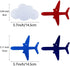 SaktopDeco 2 Pack Airplane Cloud Garland Plane Banner Airplane Party Supplies Plane Aviation Themed Birthday Party