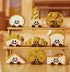 Jollcnoia Set Pretzel Happy Bread Series Food Cute Series Toy Mini Bricks Micro Building Kit Toys Desktop Ornaments